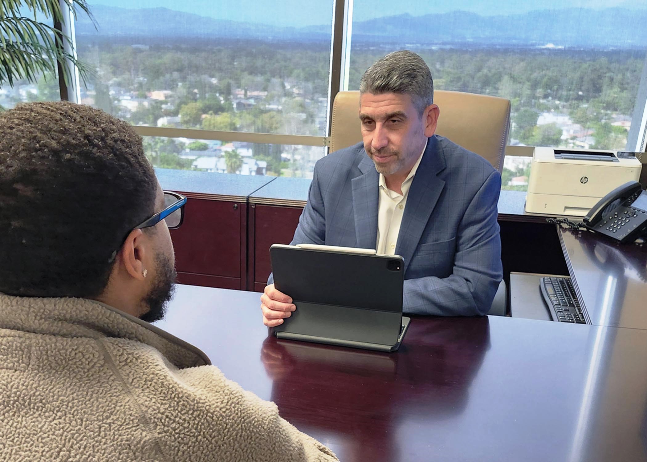 Attorney David Bobrosky from JUSTICENTER